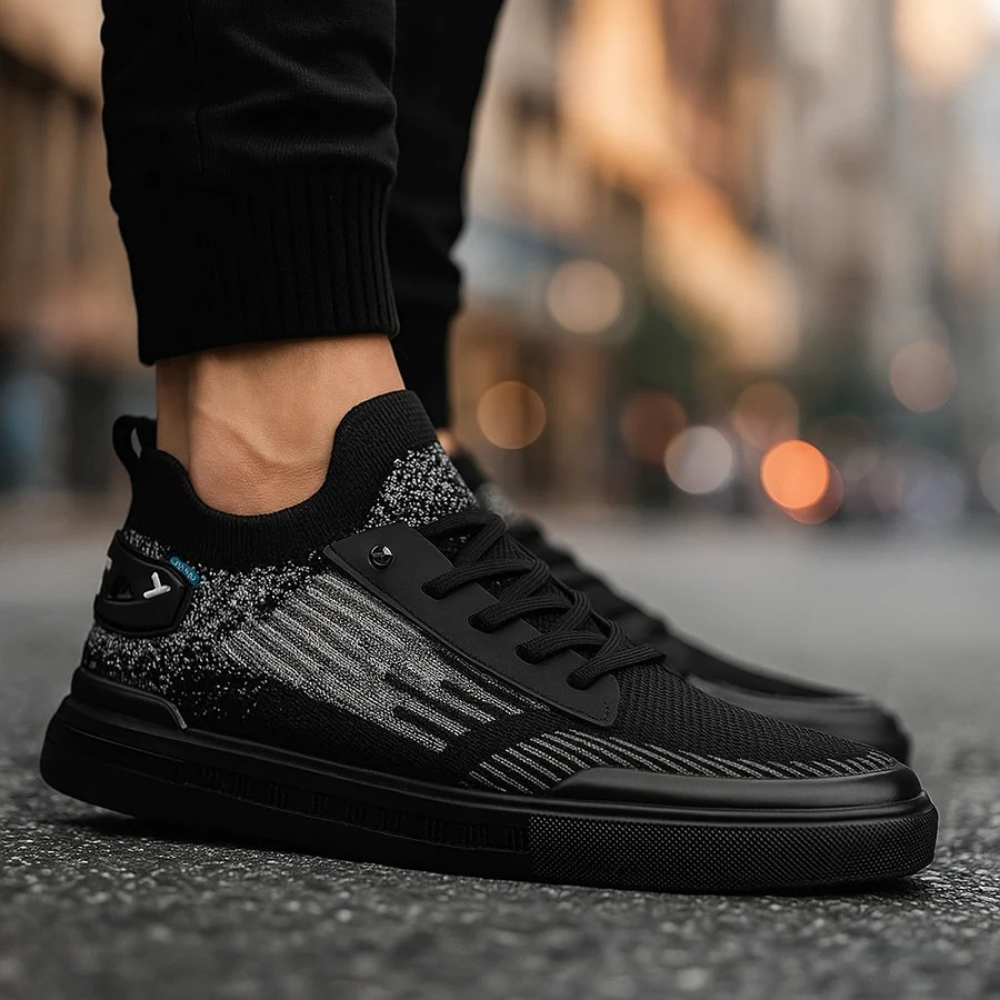 Knit Sneakers Modern Casual Style