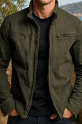 Cotton Jacket Rugged Casual Style
