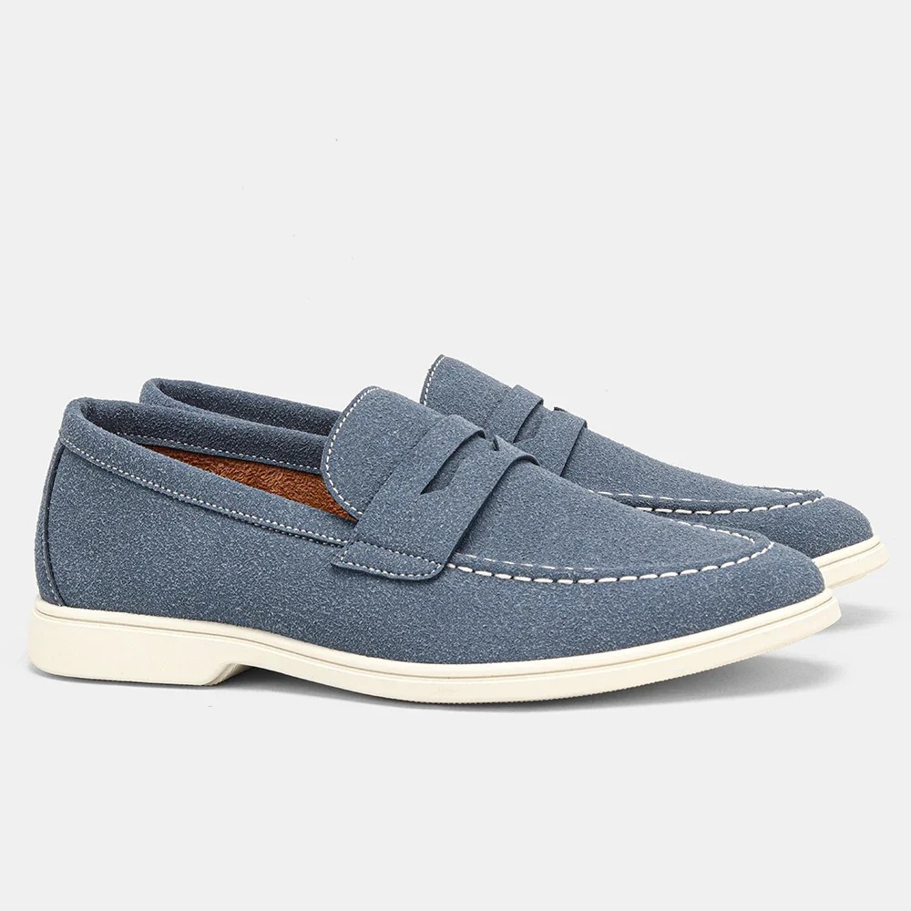 Classic Suede Loafers Smart Casual Style