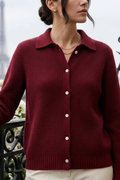 Women’s Button Front Sweater Timeless Style