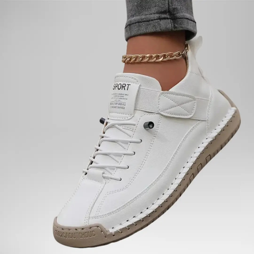 Casual Lace-Up Sneakers Cushioned Comfort Style