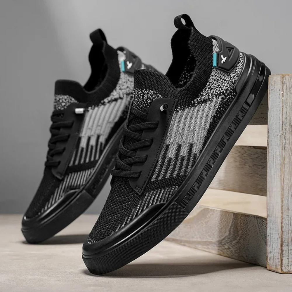 Knit Sneakers Modern Casual Style