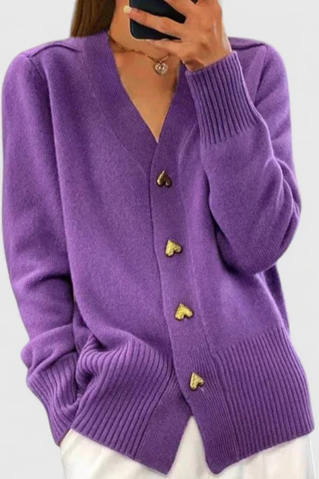 V Neck Blazer Ribbed Trim Chic Style