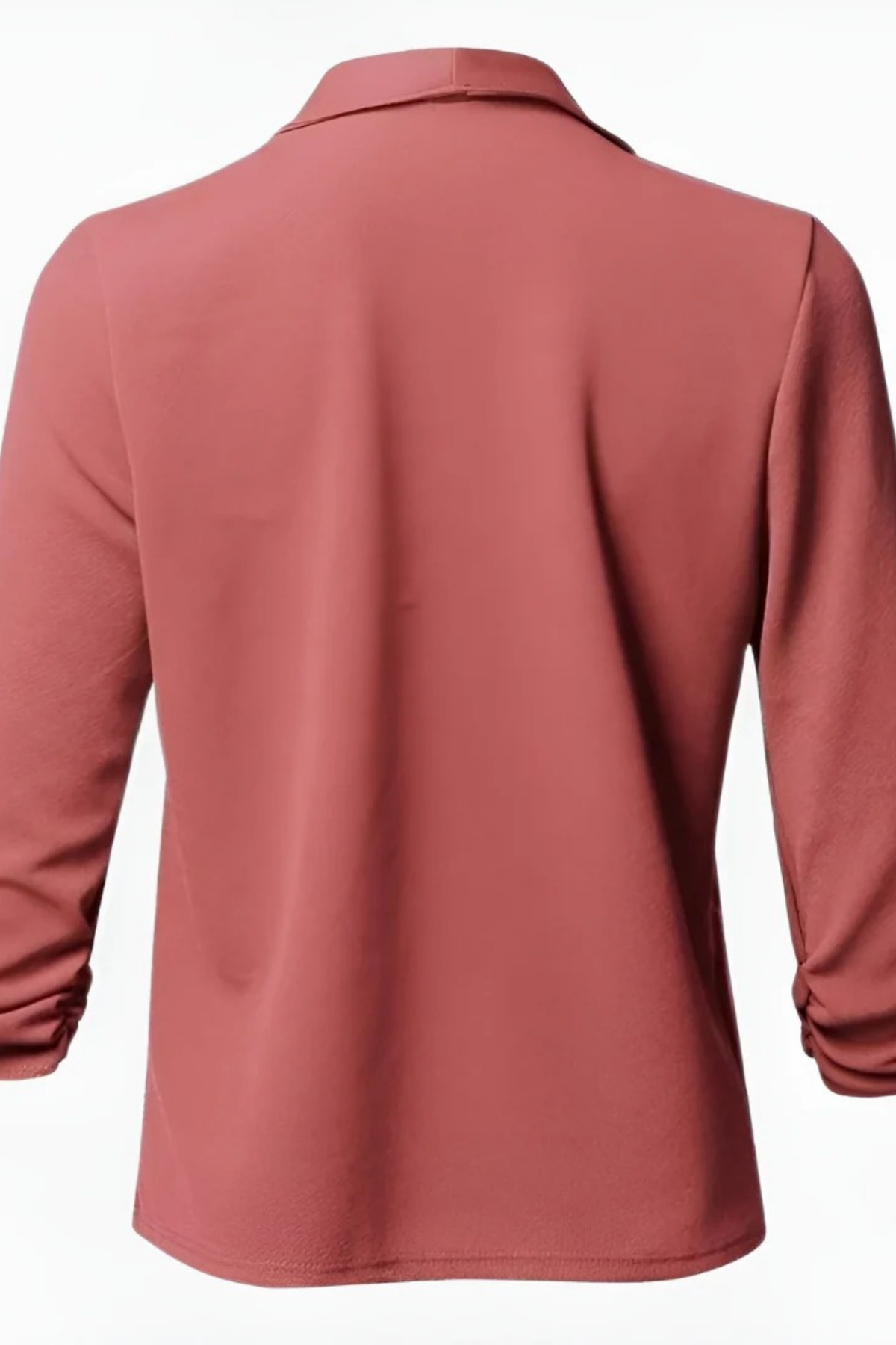 Open Front Blazer Shawl Collar Elegant Style