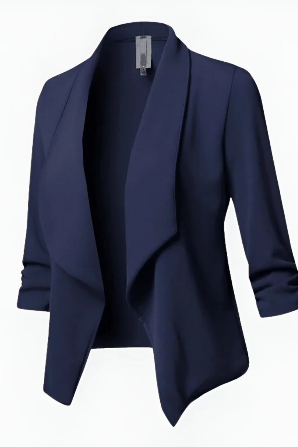 Open Front Blazer Shawl Collar Elegant Style