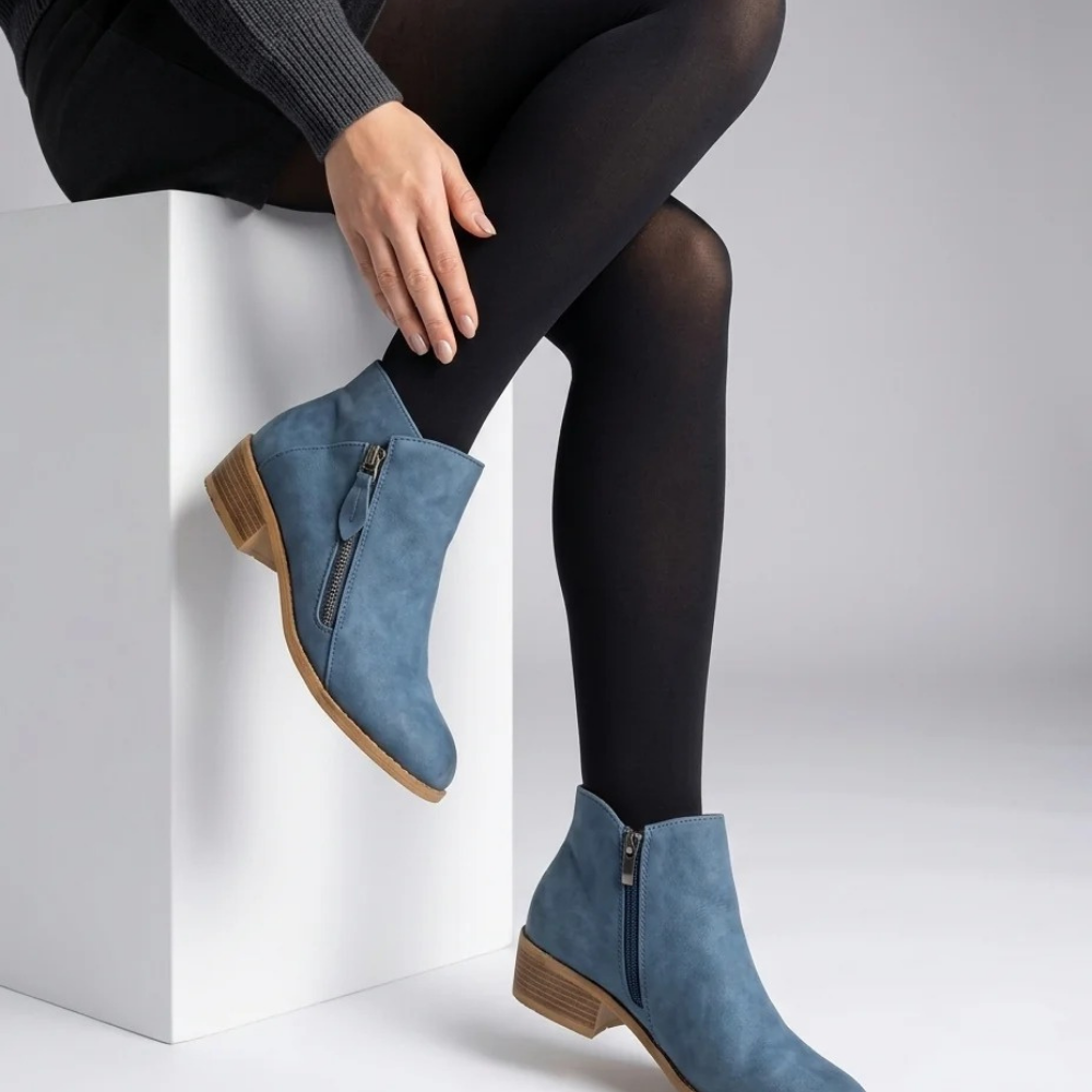 Women’s Ankle Boots Side Zip Classic Style