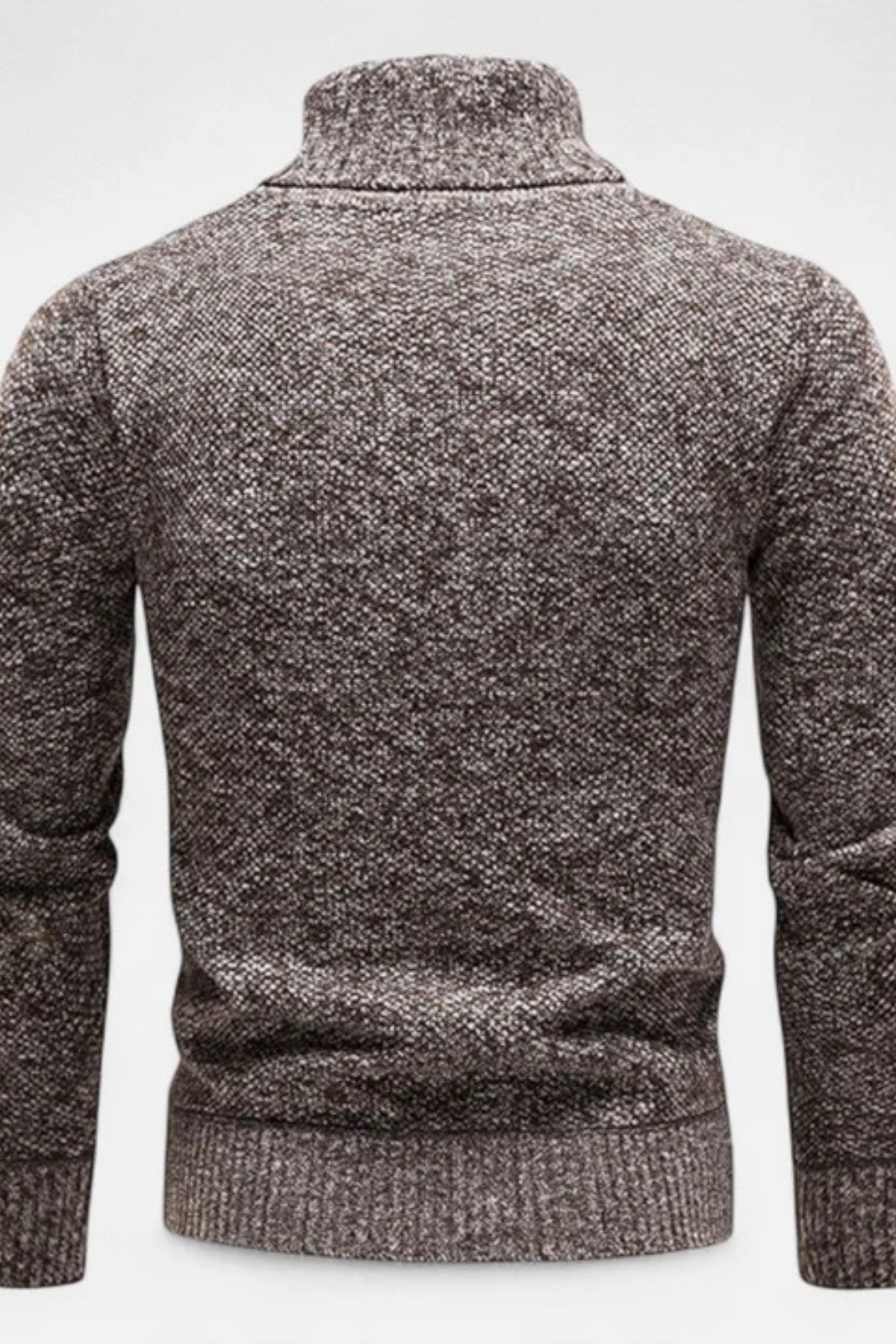 Men’s Turtleneck Sweater Classic Knit Style