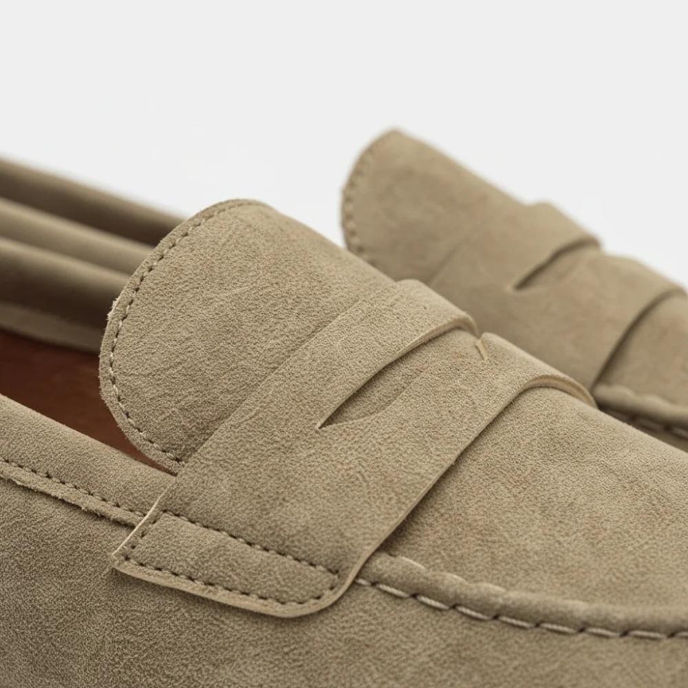 Classic Suede Loafers Smart Casual Style