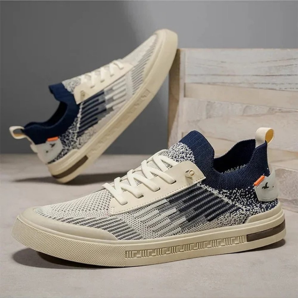 Knit Sneakers Modern Casual Style