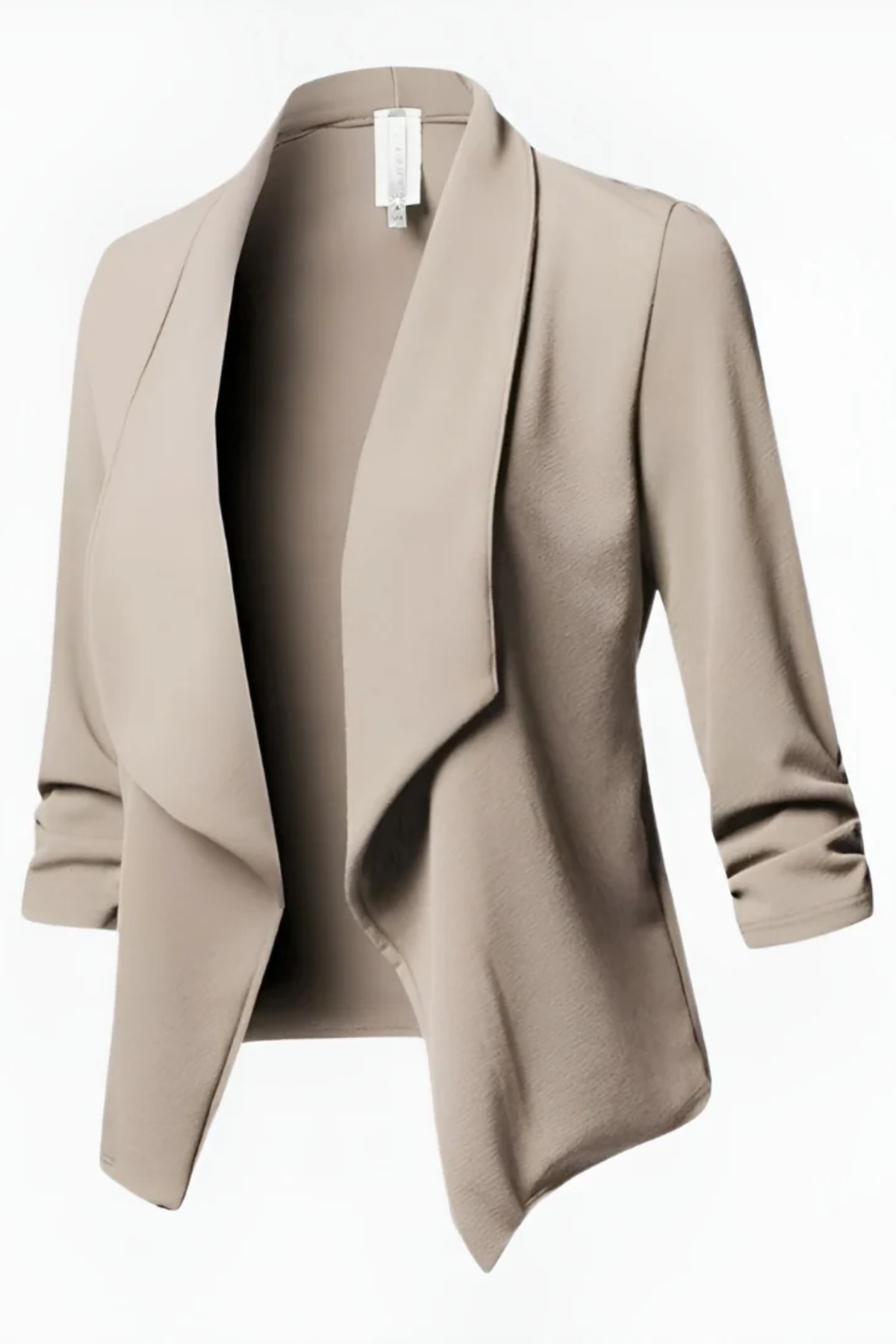 Open Front Blazer Shawl Collar Elegant Style