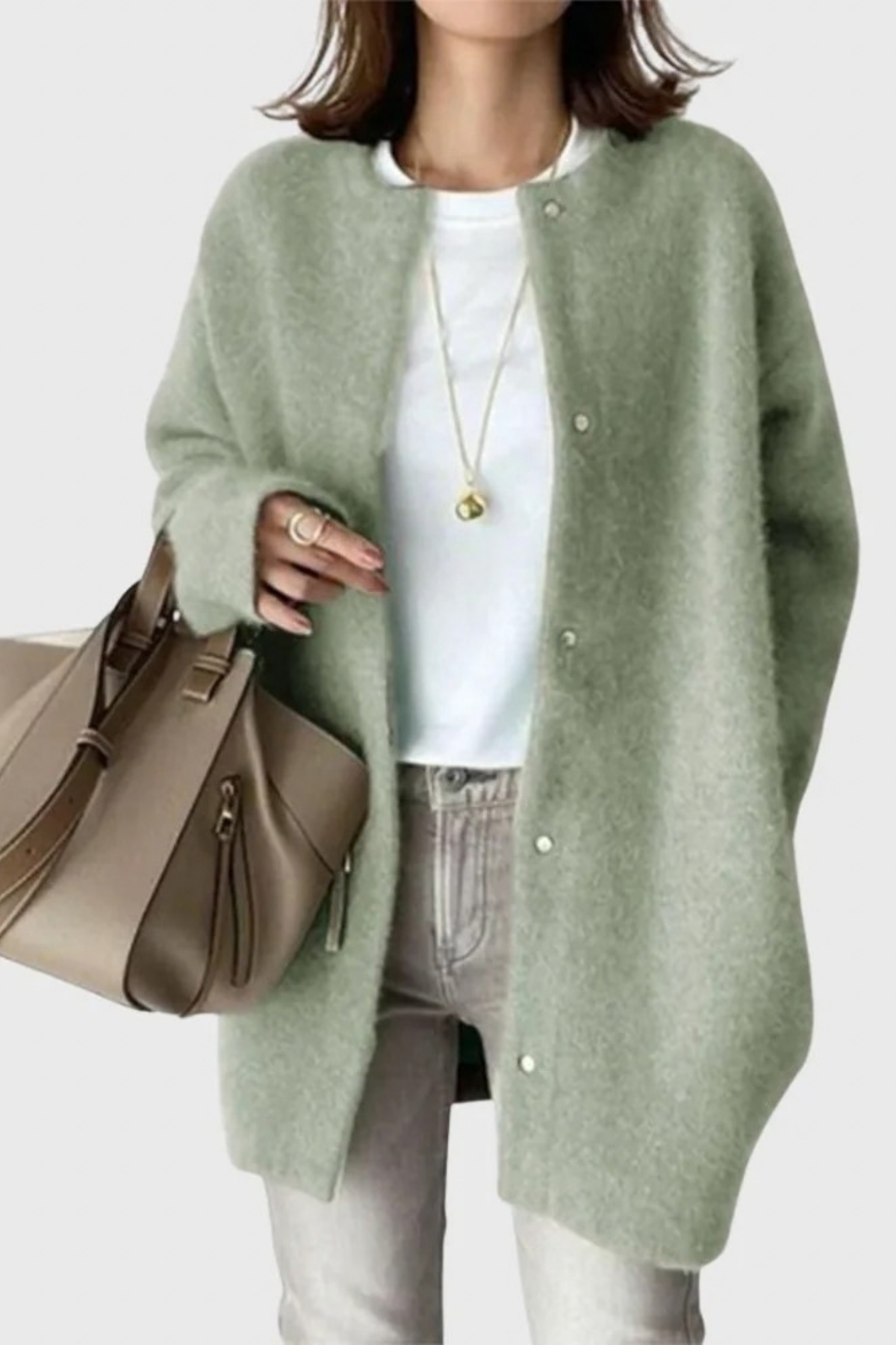 Women’s Long Cardigan Oversized Minimalist Style
