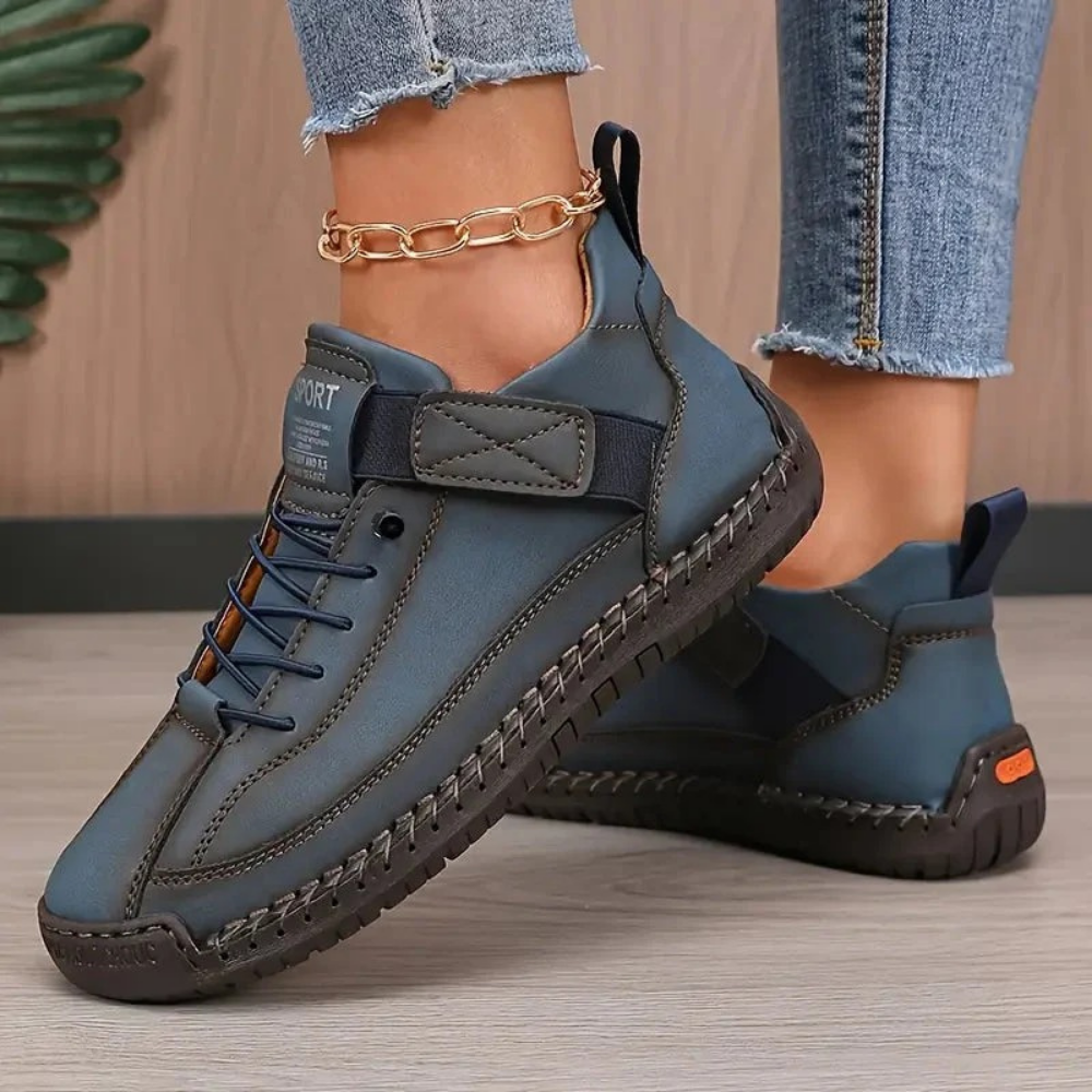 Casual Lace-Up Sneakers Cushioned Comfort Style
