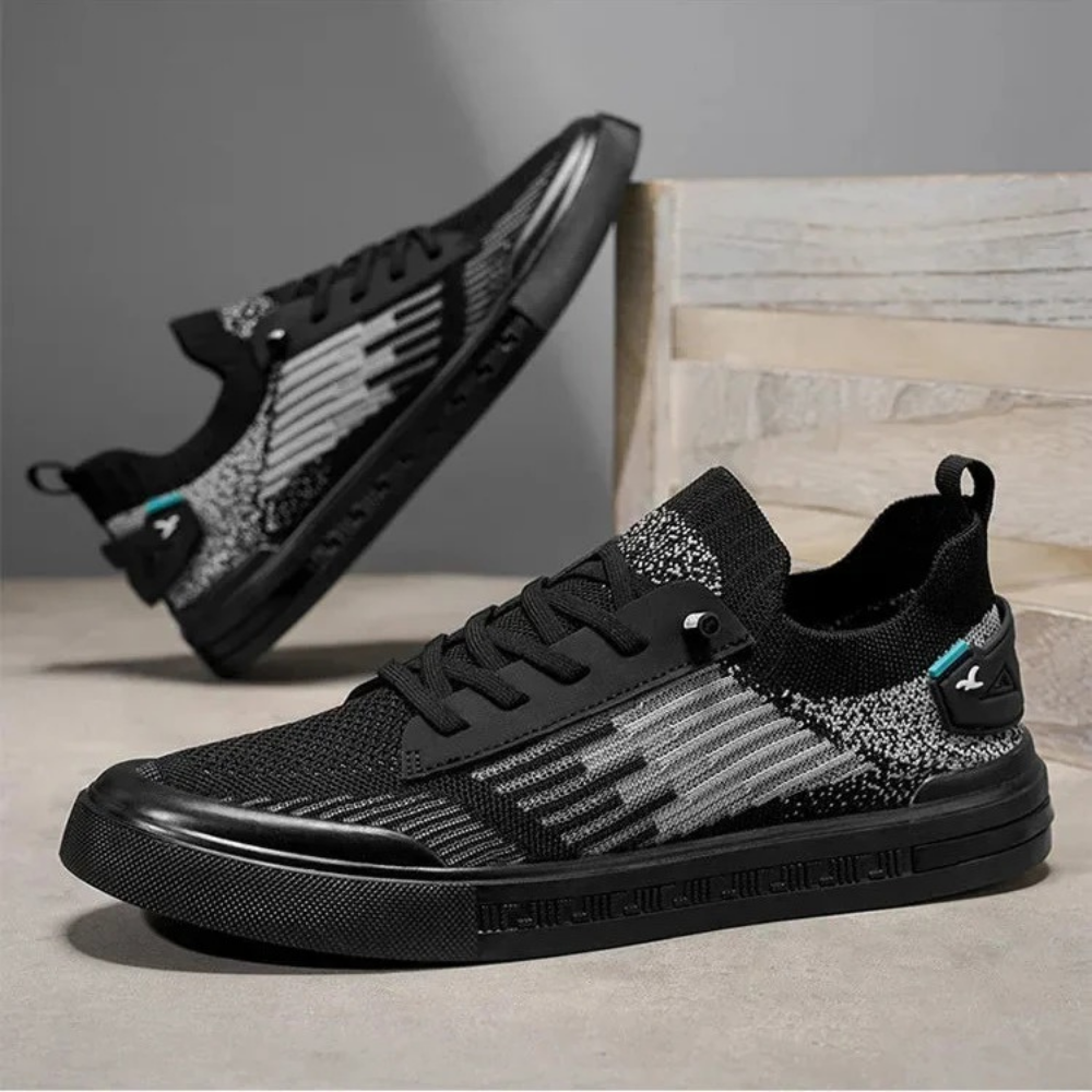 Knit Sneakers Modern Casual Style