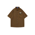 Men’s Brown Short Sleeve Shirt